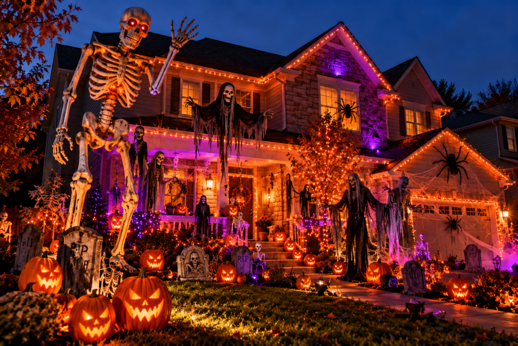 Homeowners Go All Out With Halloween Decorations in 2026